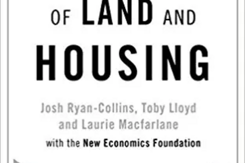 Rethinking economics of land and housing